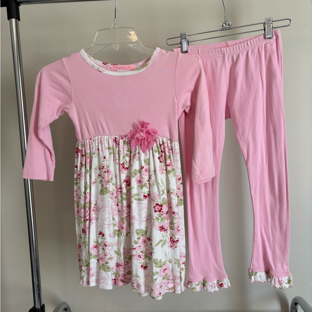 Everyday Nay Floral Dress set with matching leggings.